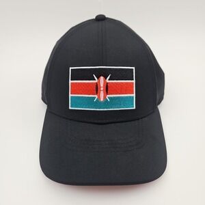 Nike Kenya Dri-FIT Adult Legacy 91 Cap Hat Black Running‎ CT0797-010 Strapback